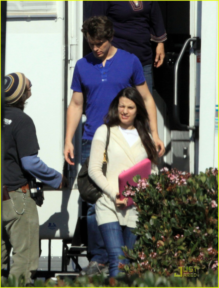 Lea+michele+glee+set