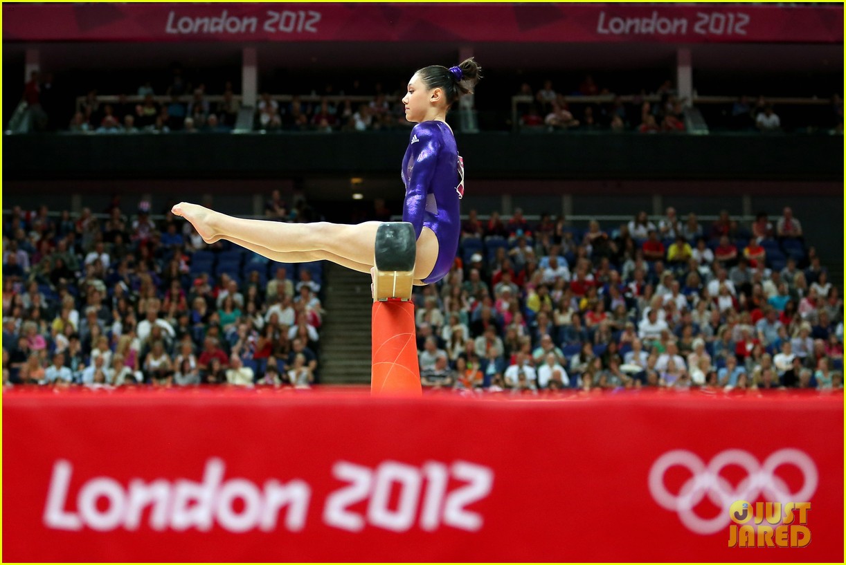 Womens Gymnastics Team Lead Qualifying Round at Olympics 