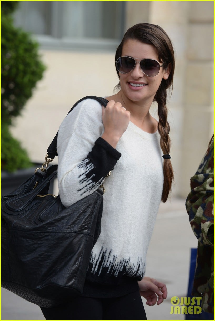 Lea+michele+and+cory+monteith+kiss