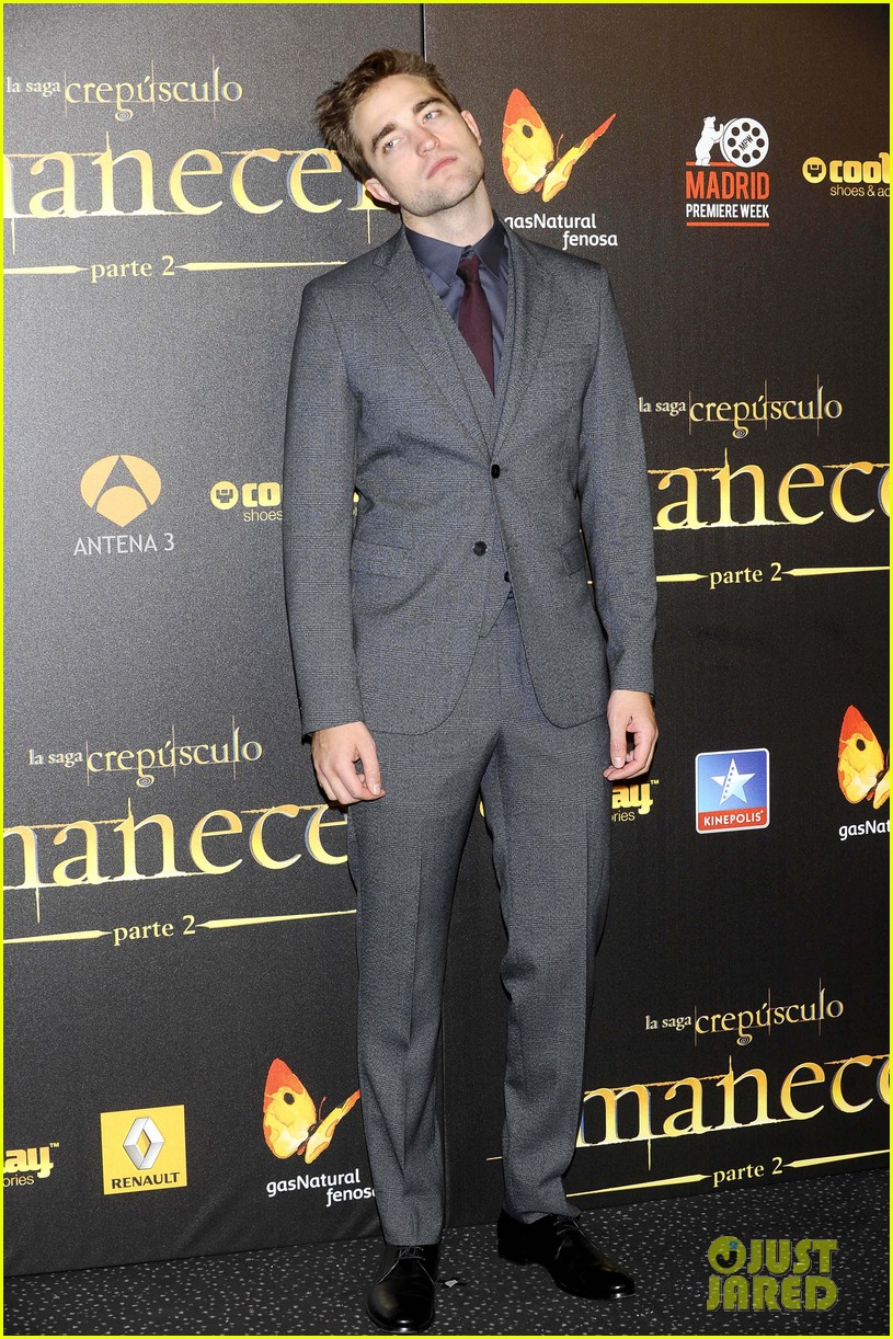 kristen stewart robert pattinson breaking dawn madrid premiere 16