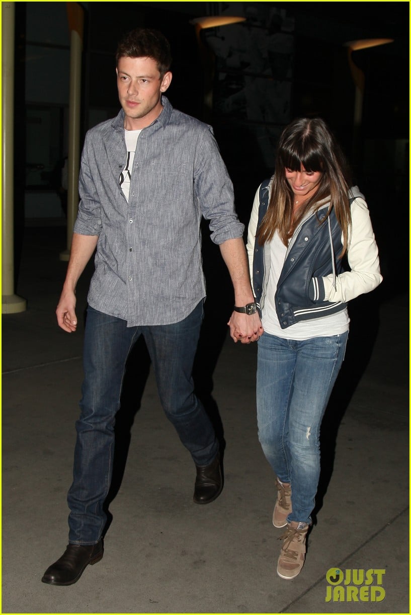 Lea+michele+and+cory+monteith+married