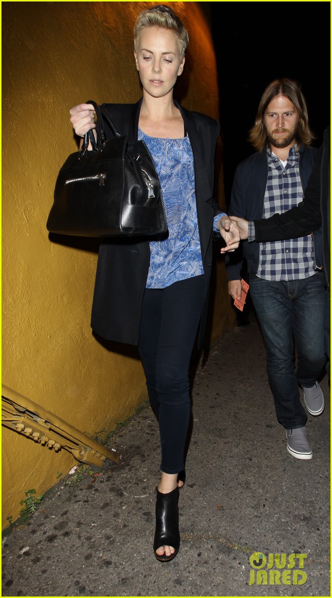 Charlize Theron Smoking Cigaret...