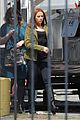 scarlett johannson red hair on captain america the winter soldier set 09
