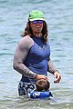 sarah shahi bikini family vacation with shirtless steve howey 15