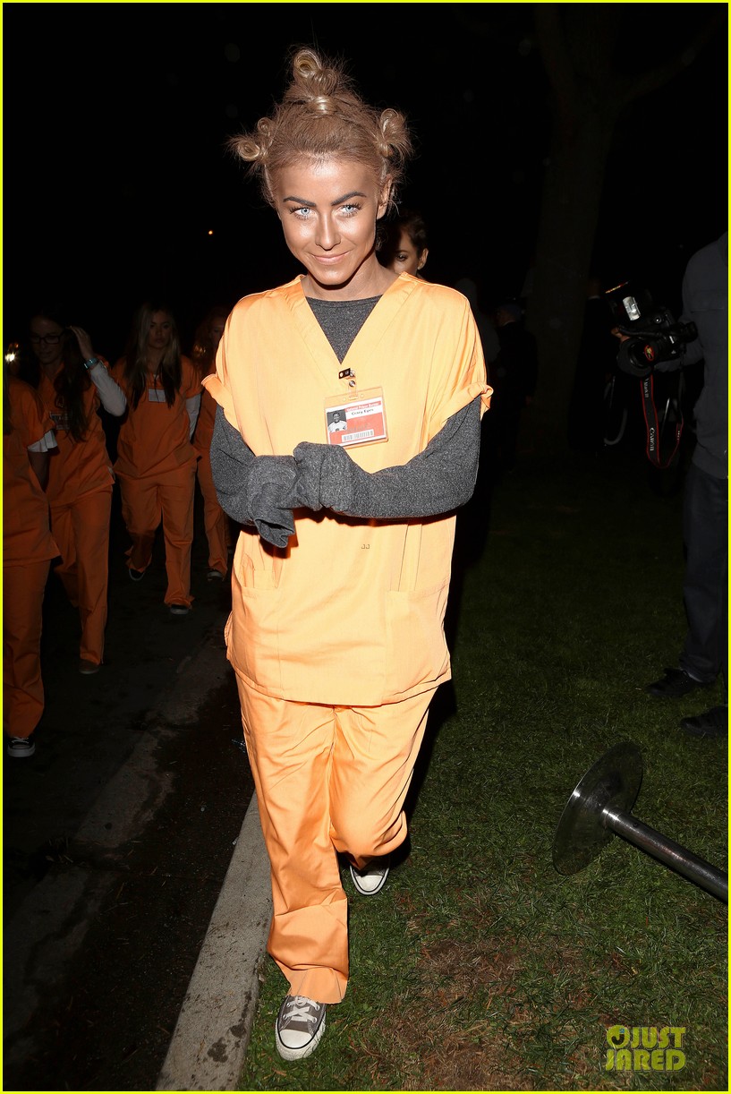 Julianne Hough Crazy Eyes 'Orange is the New Black' Halloween Costume