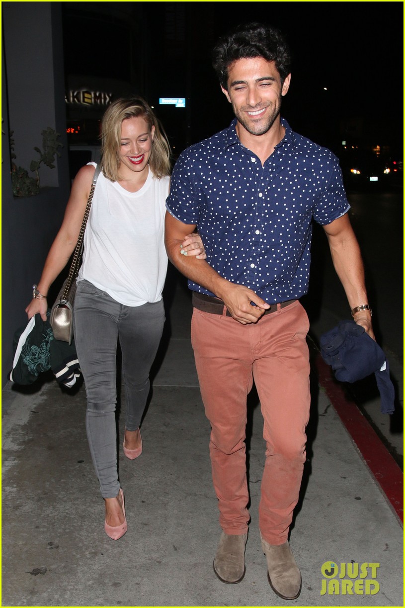 Hilary Duff Hits The Town With Stylist Marcus Francis Get Details