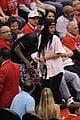 rihanna melissa forde cheer on clippers 01
