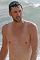 zachary levi shirtless hawaii beach vacation 04