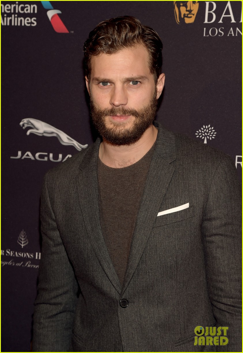 Jamie Dornan Is Easy on the Eyes at BAFTA Tea Party 2015: Photo 3276766