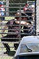 angelina jolie brad pitt share a kiss shilohs soccer game 03