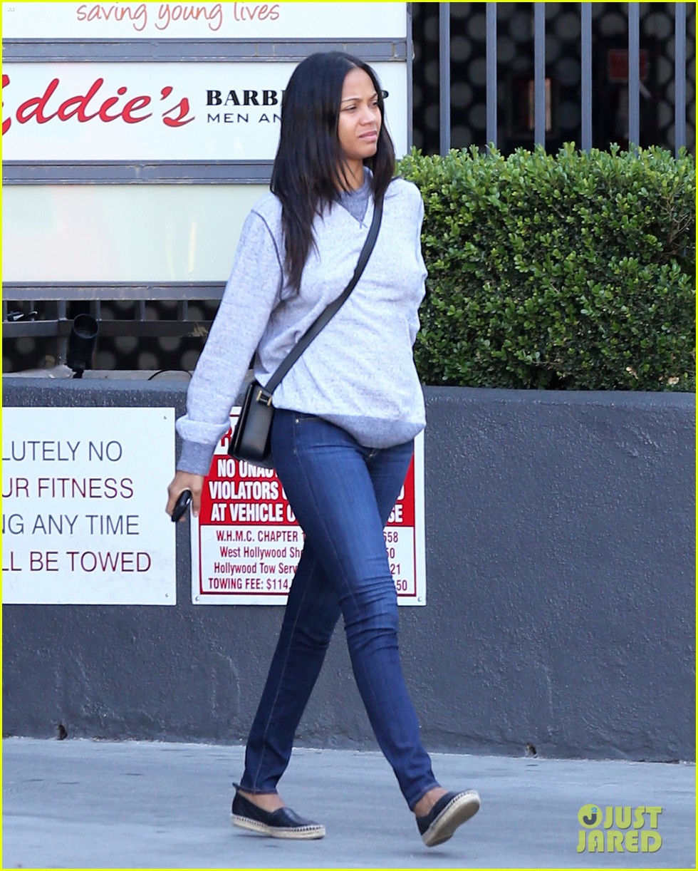 Zoe Saldana in Hollywood 4/26/15 Lipstick Alley