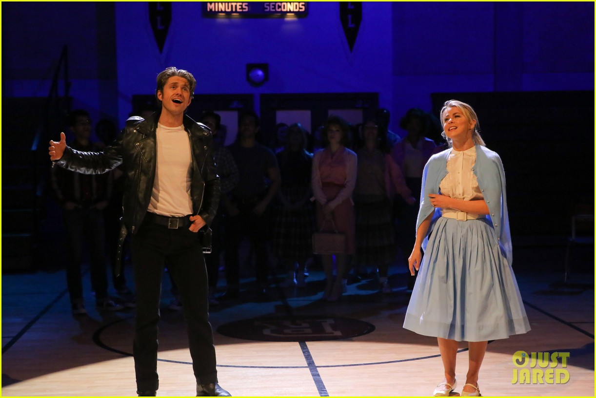 Aaron Tveit & Carlos PenaVega Get Ready To Race In 'Grease: Live' BTS Pics: Photo ...