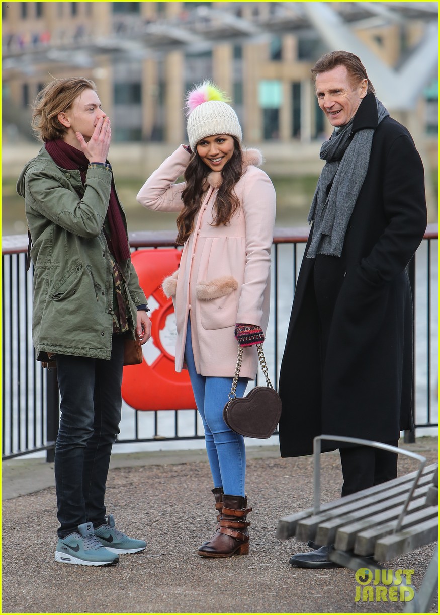 'Love Actually' Reunion Set Photos: Liam Neeson & Thomas ...
 Thomas Sangster Love Actually