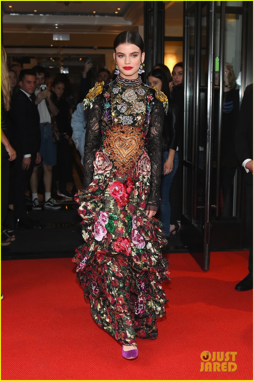 Corinne Foxx & Sonia Ben Ammar Dazzle in Dolce & Gabbana at Met Gala