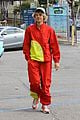 justin bieber red jacket pants 35