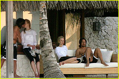Nicole Kidman & Keith Urban's Honeymoon Kiss
