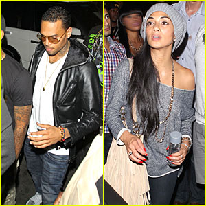 Chris Brown & Nicole Scherzinger: 'They Were Not Kissing'!
