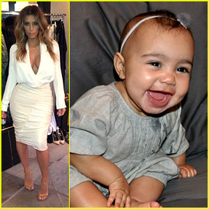 Kim Kardashian Shares New Baby North West Photos on 'Ellen'!