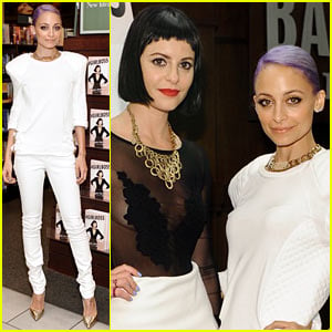 Nicole Richie Goes All White for '#Girlboss' Conversation Event!