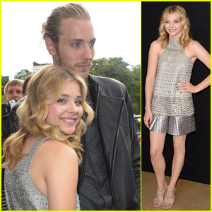 Chloe Moretz Brings Brother Trevor to Armani Prive Show