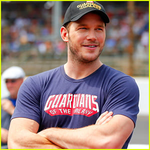 Chris Pratt Looks So Muscular While Getting First Hand Car Racing Experience!
