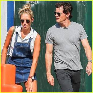 James Marsden Spends Time With British Singer Edei in NYC