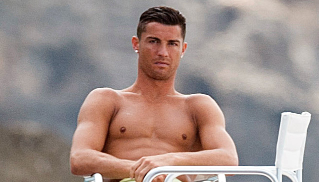 Cristiano Ronaldo Skips ESPYs, Goes Shirtless in Ibiza - Just Jared