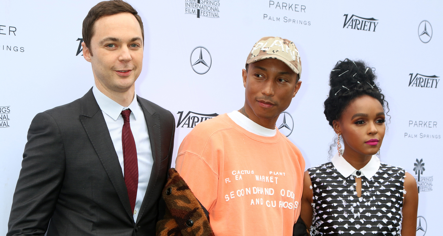 Janelle Monae & Jim Parsons Help Honor Pharrell Williams At Variety Creative Impact Awards!