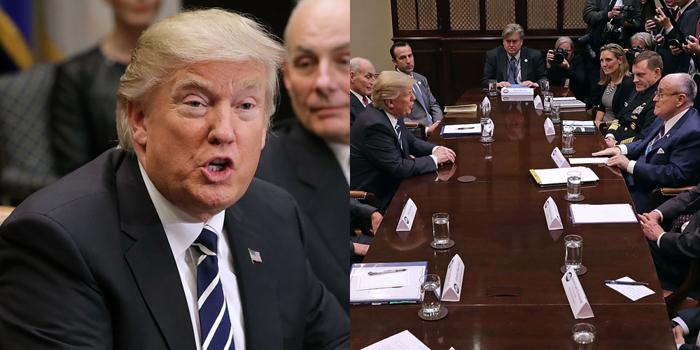 Trump Asks 'Where is Rudy?' He's Right In Front of Him (Video)