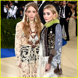 Mary-Kate & Ashley Olsen Arrive at Met Gala 2017 Looking Lovely in Lace