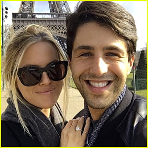 Josh Peck with his girlfriend Page