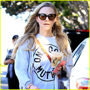 Amanda Seyfried Enjoys a Day at the Spa-justjared